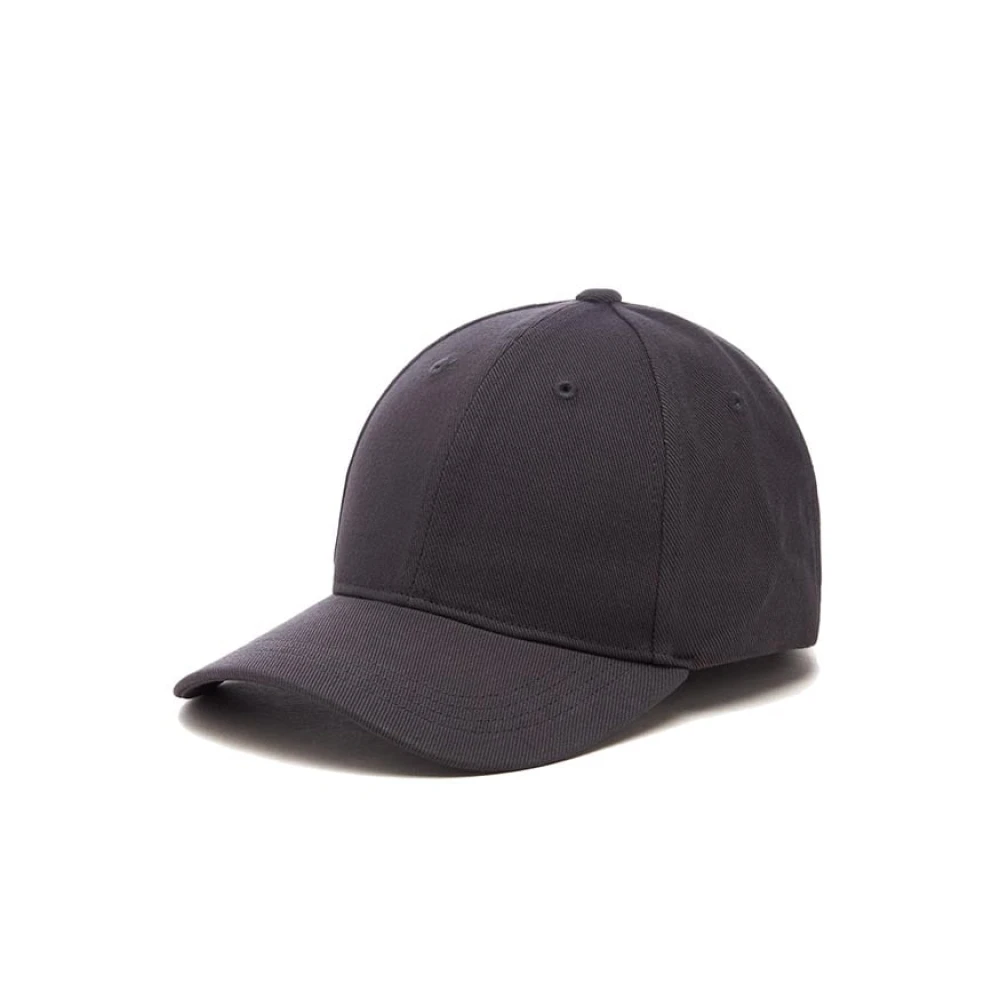 Object Minimalist Style Baseball Cap Anthracite Grey Black Unisex