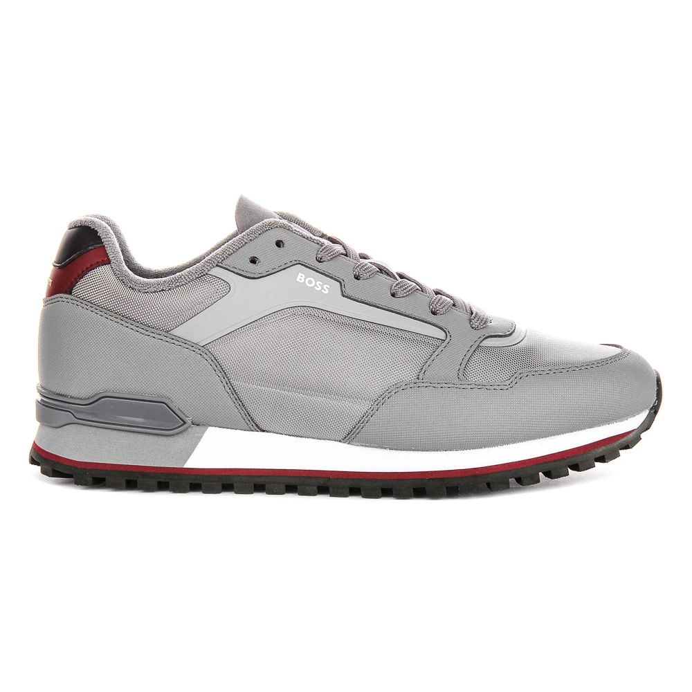 Hugo Men's Gray Sneakers, 10 Uk, Parkour L Runner