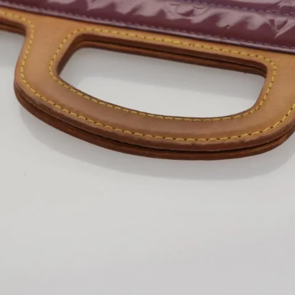 Louis Vuitton Vintage Pre-owned Leather totes Purple Dames