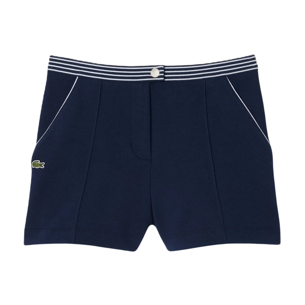 Lacoste Blue Tennis, Female, S, Pique Shorts