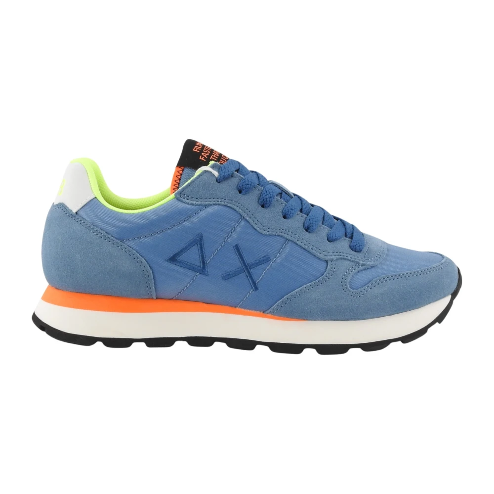 Sun68 Blue Sneakers, Male, 8 Uk, Trainers