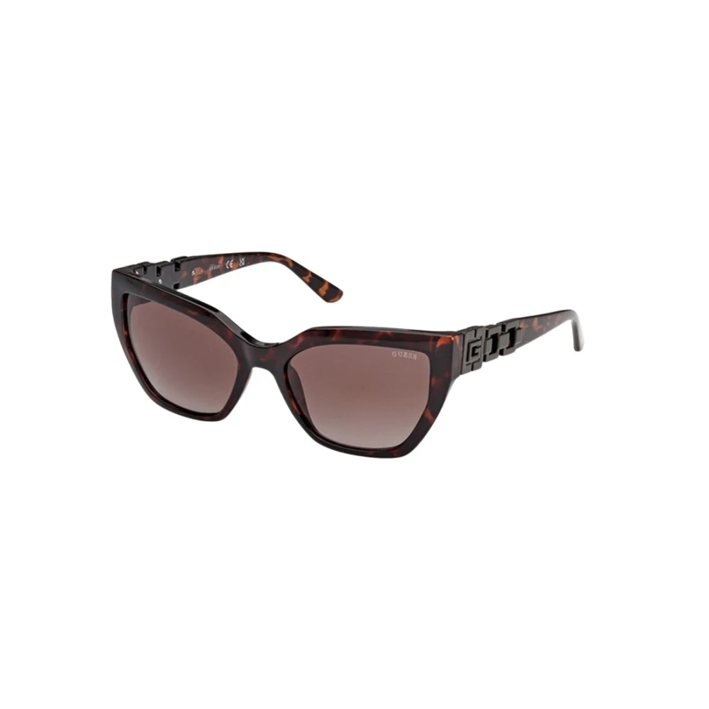 Guess Women's Brown Cat Eye Sunglasses