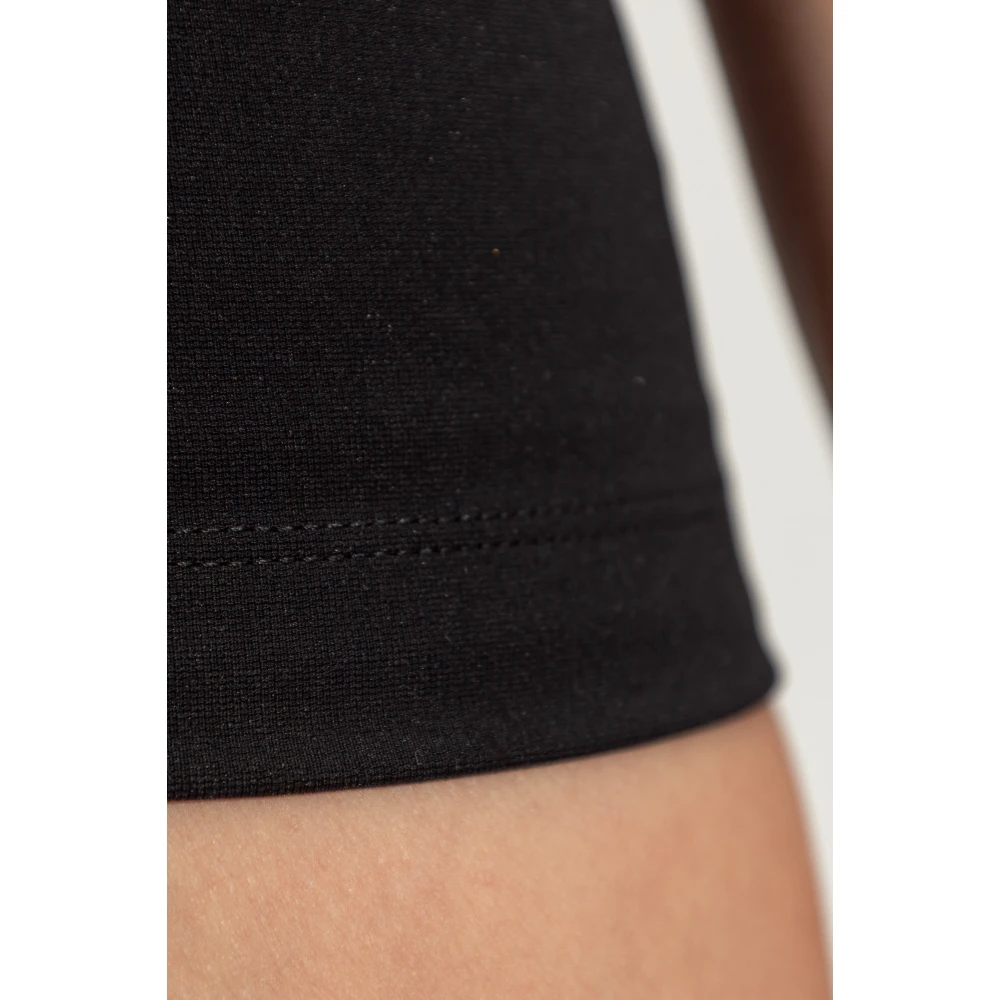 Balenciaga Pleated Shorts Black Dames