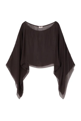 Georgette axelvärmare Poncho