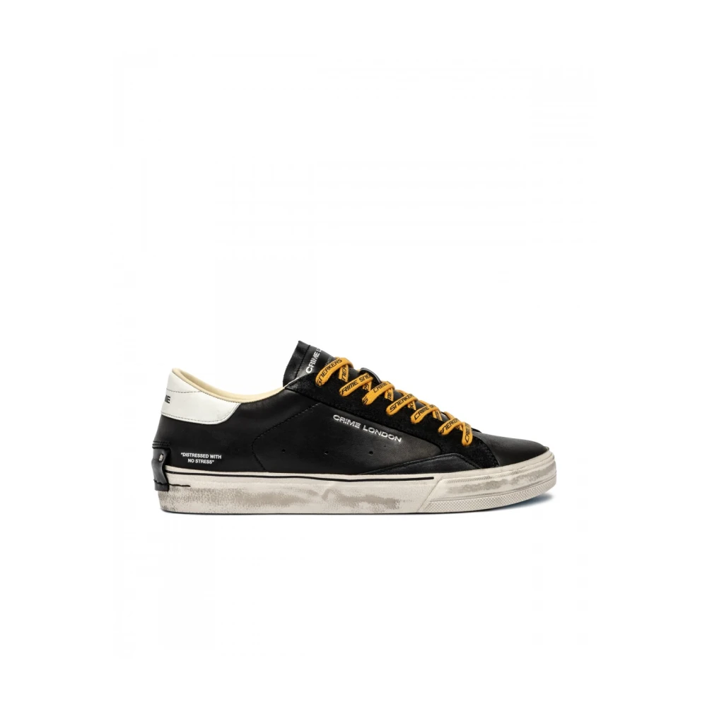 Crime London Distressed 2.0 Heren Schoenen Zwart