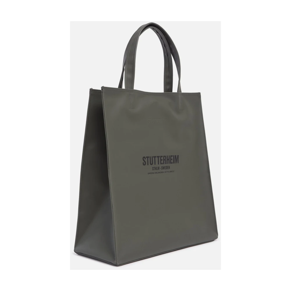 Stutterheim Grote Waterdichte Tote Tas Green Dames