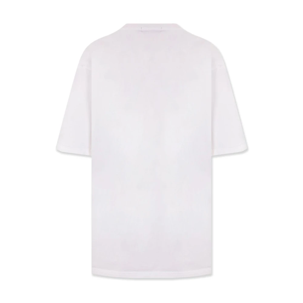 Undercover Grafische Print Wit Katoenen T-shirt White Dames