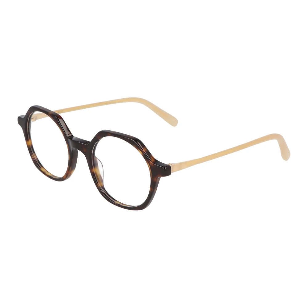 Kaleos Onregelmatig acetaat montuur Beauvier bril Brown Unisex