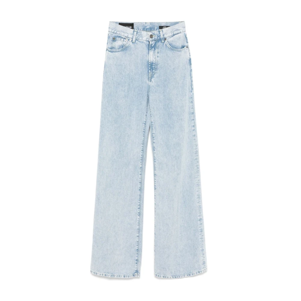 Dondup Lichtblauwe Denim Jeans met Klassiek Ontwerp Blue Dames