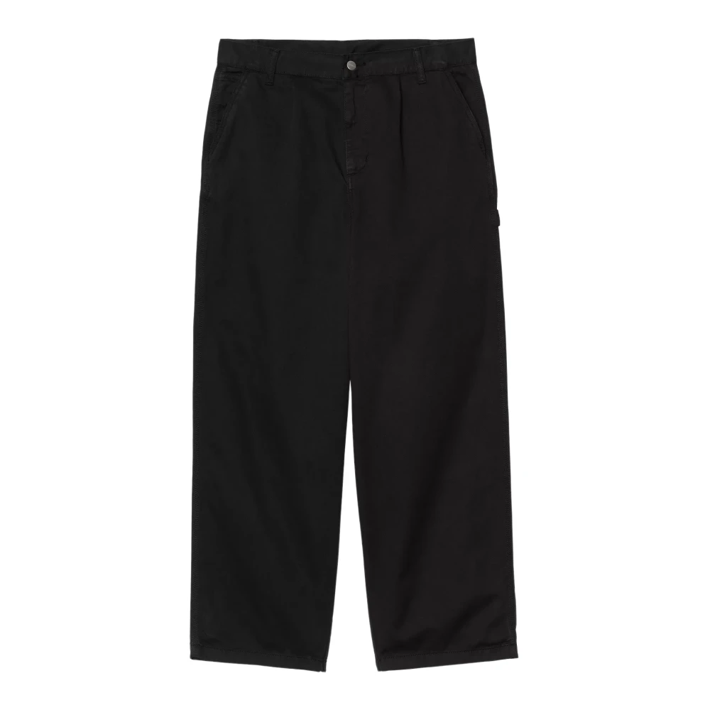 Carhartt Wip Men's Black Holden Pant - Straight Trousers - S - Trousers