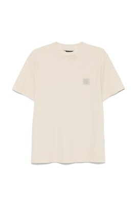 beige-crewneck-t-shirt-med-ghost-patch