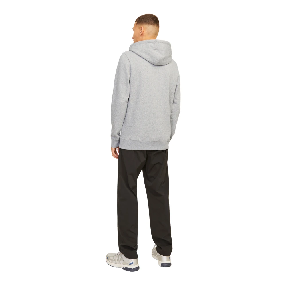 jack & jones Outdoor Hoodie met Stijlvolle Details Gray Heren
