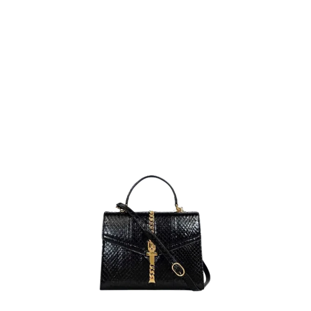 Gucci Vintage Pre-owned Fabric gucci-bags Black Dames