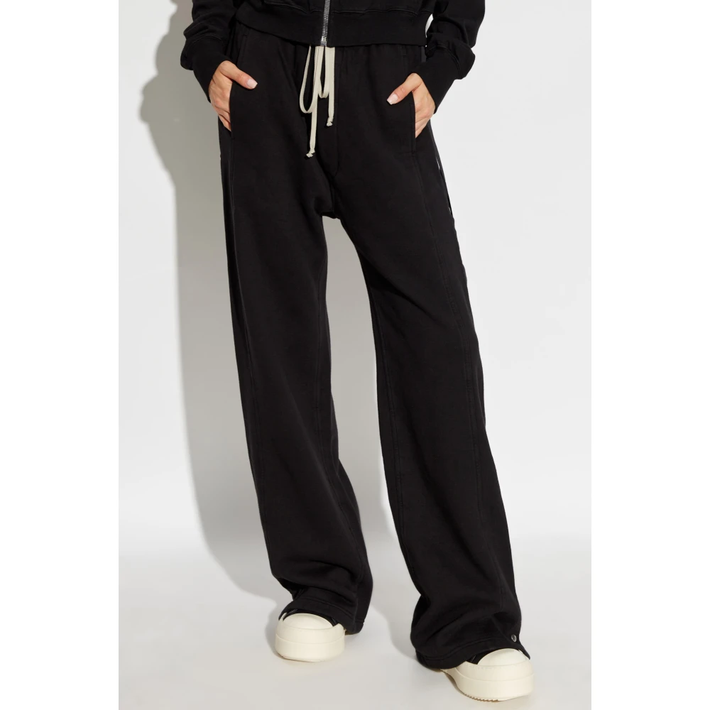 Rick Owens Sweatpants Pusher Black Dames