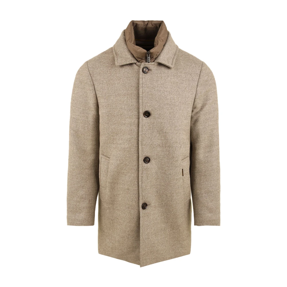 Moorer Uomo Beige Cappotti, 2XL, New,