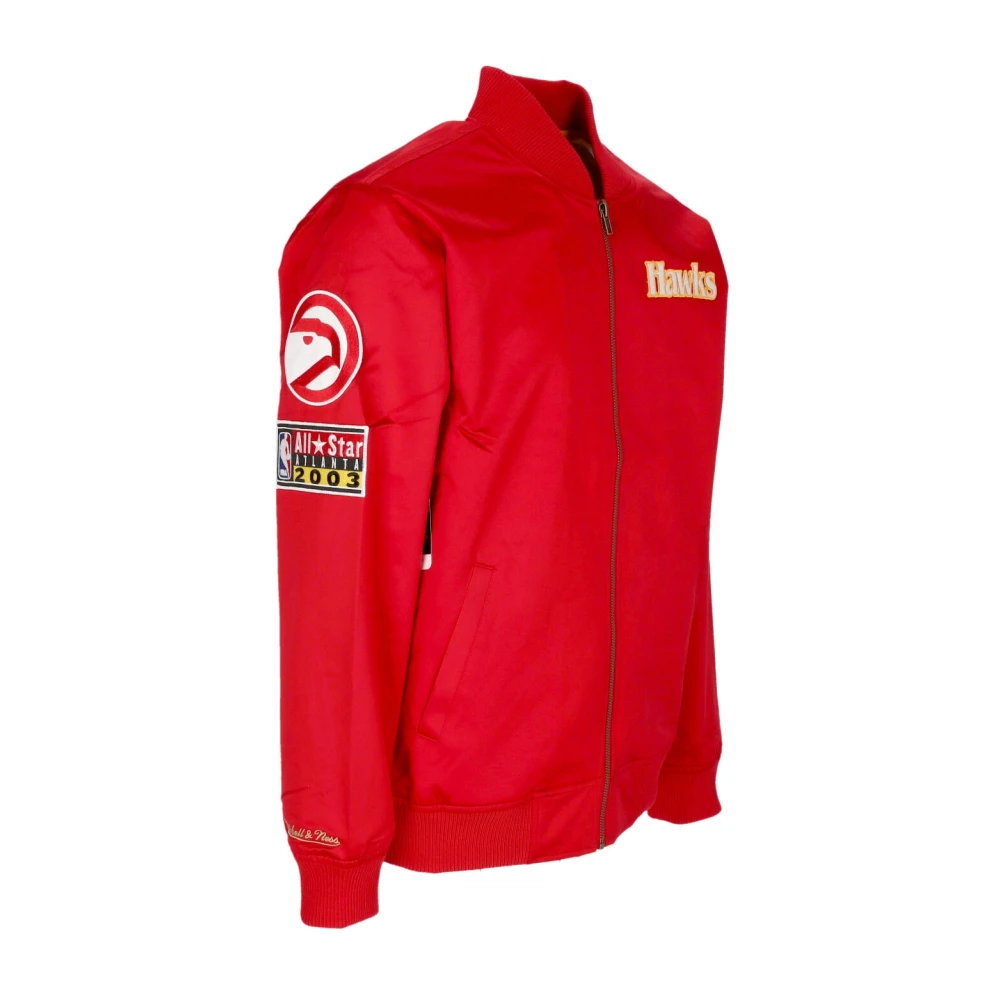 Mitchell & Ness NBA Lichtgewicht Satijnen Bomberjack Red Heren