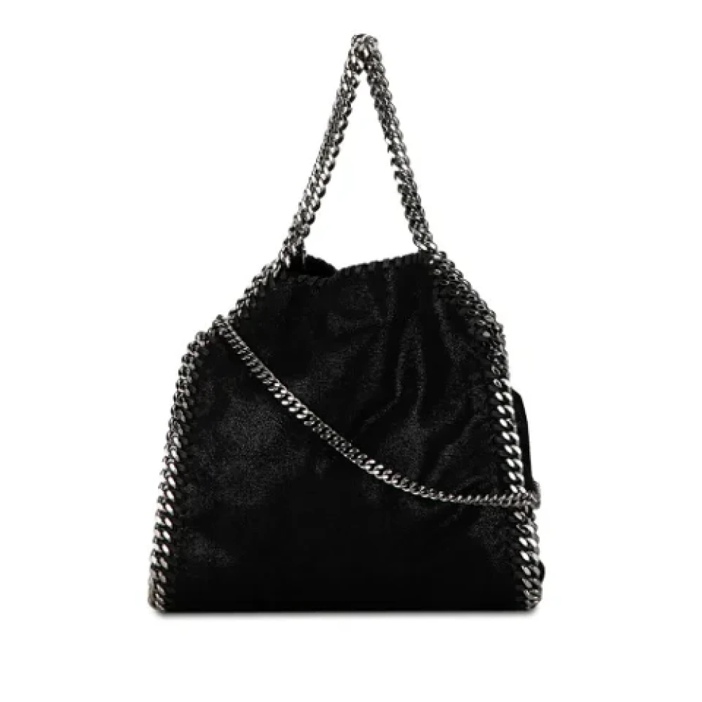 Stella McCartney Pre-owned Polyester handbags Black Dames