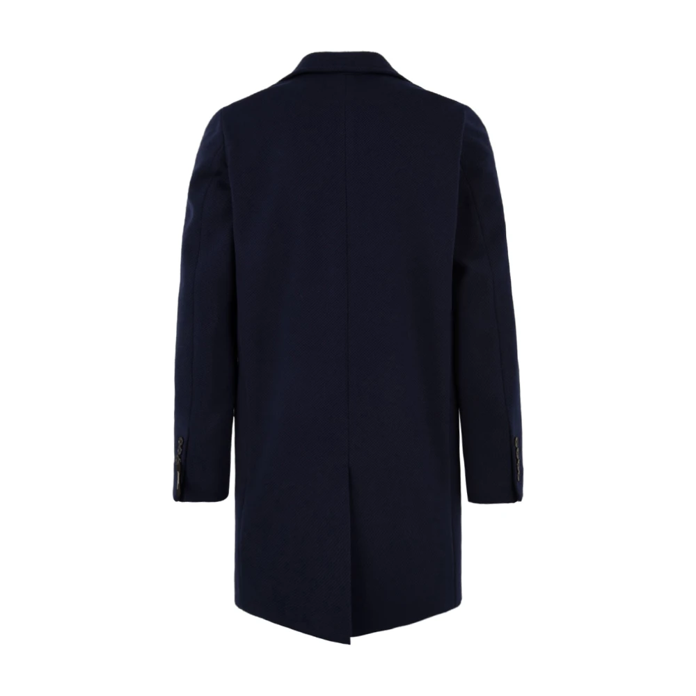 Daniele Alessandrini Blauwe Jas voor Heren Blue Heren
