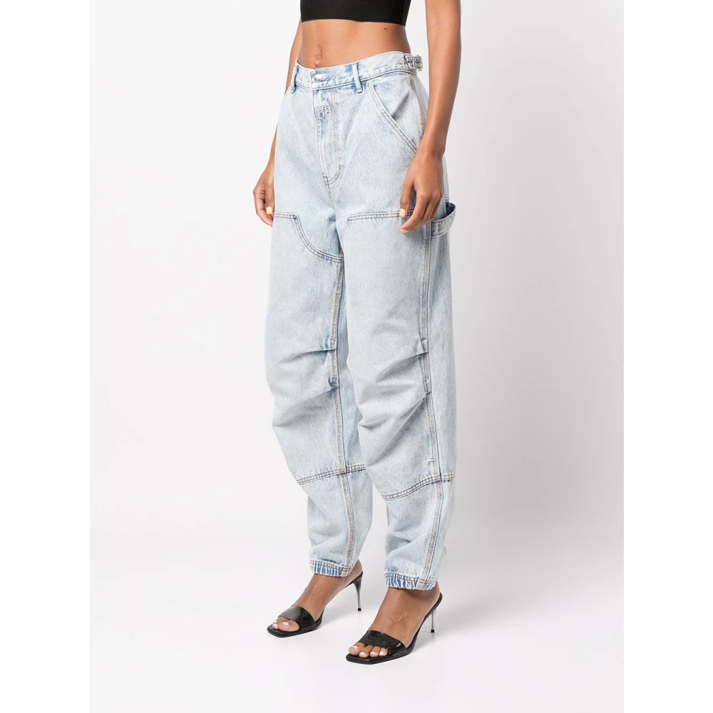 alexander wang Pebble Bleach Jeans Blue Dames