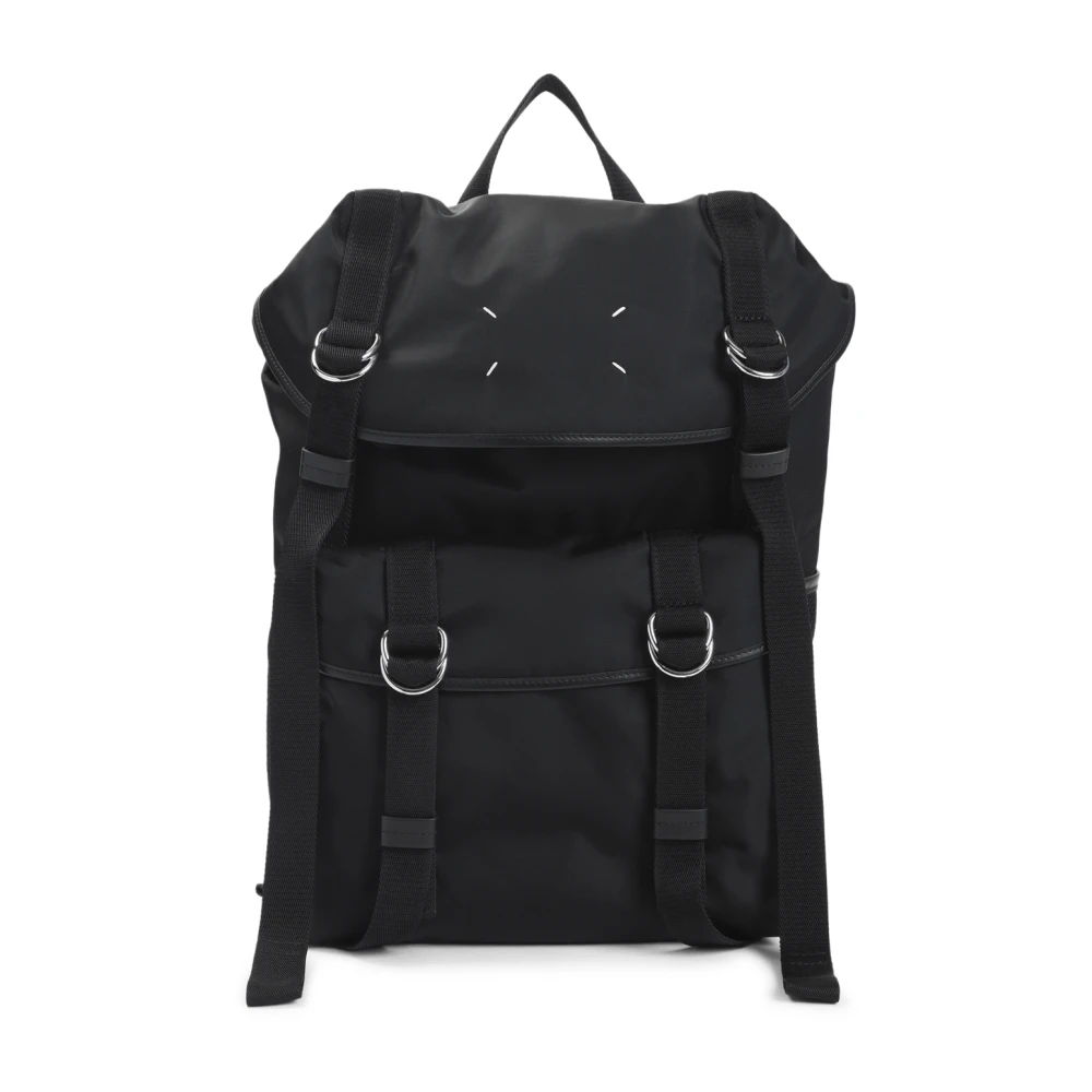 Maison Margiela Herren Schwarz E Bucket Bag & Rucksack Aw25