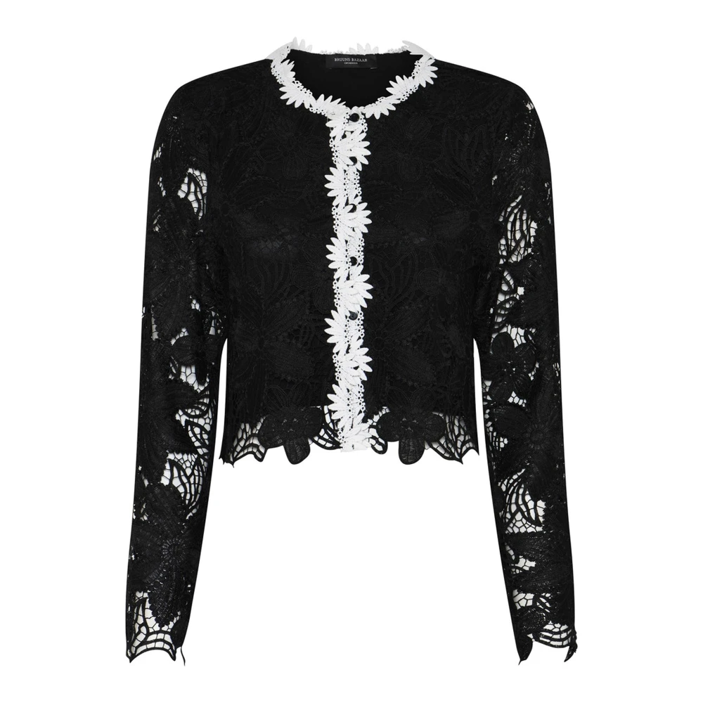 Bruuns Bazaar Women's Black Nypabbtoqa Jacket - Blouses - Xl - Blouses & Shirts