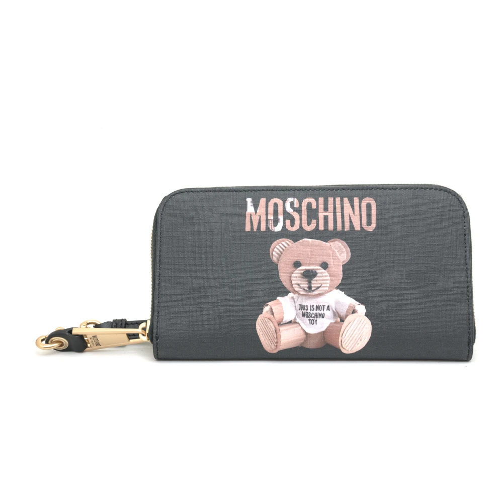 Moschino Wallets & Cardholders Black Dames