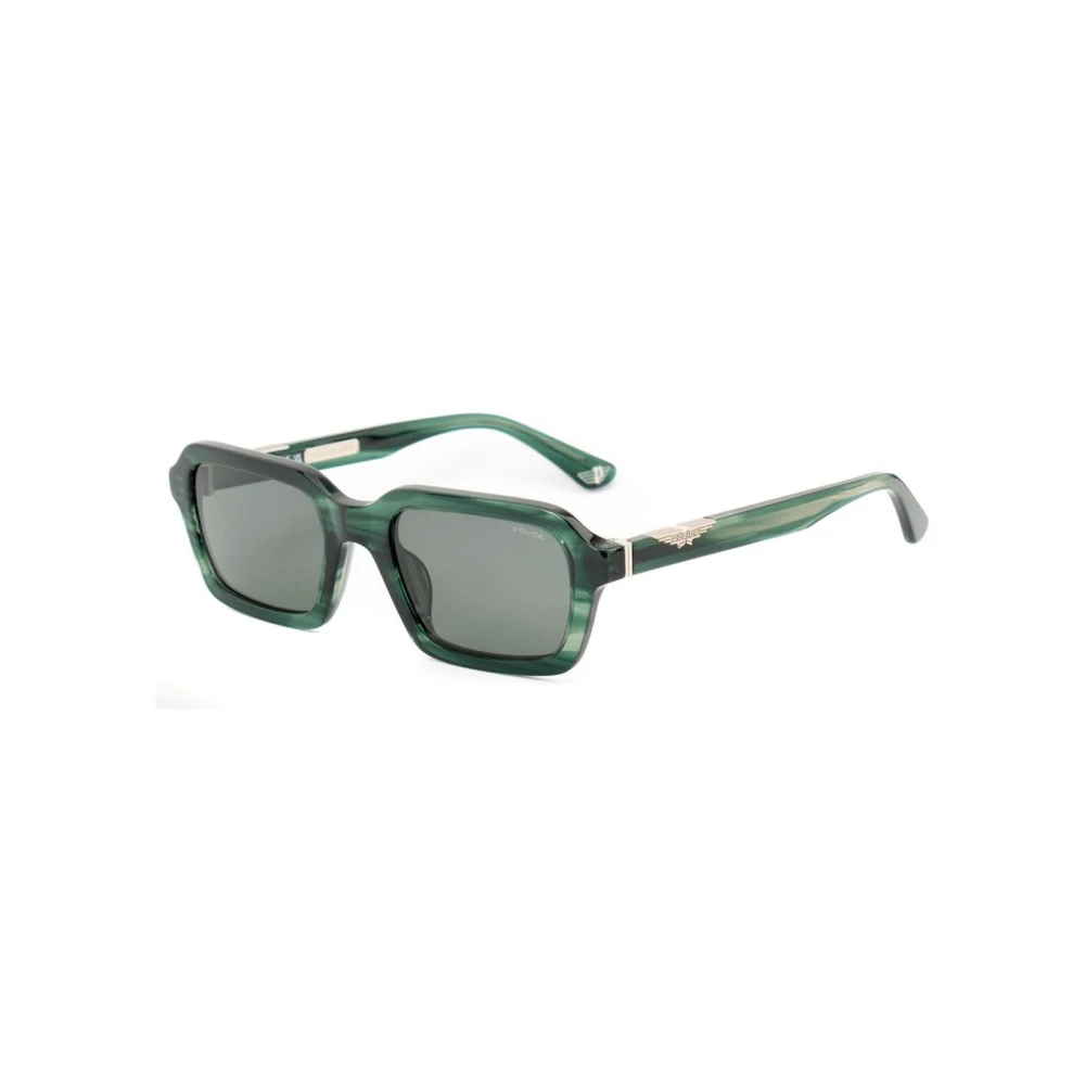 Police Men's Acetate Sunglasses With Gradient Lenses