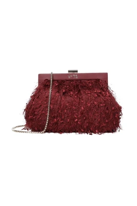 Fjäderdetaljerad Clutch