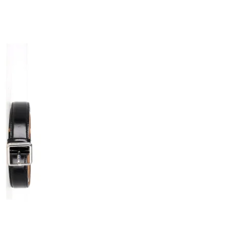Balenciaga Vintage Pre-owned Leather belts Black Dames