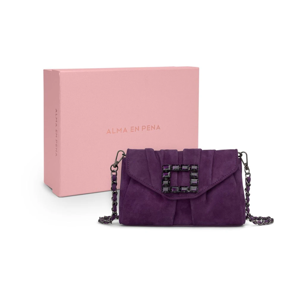Alma en Pena Klep handtas Purple Dames