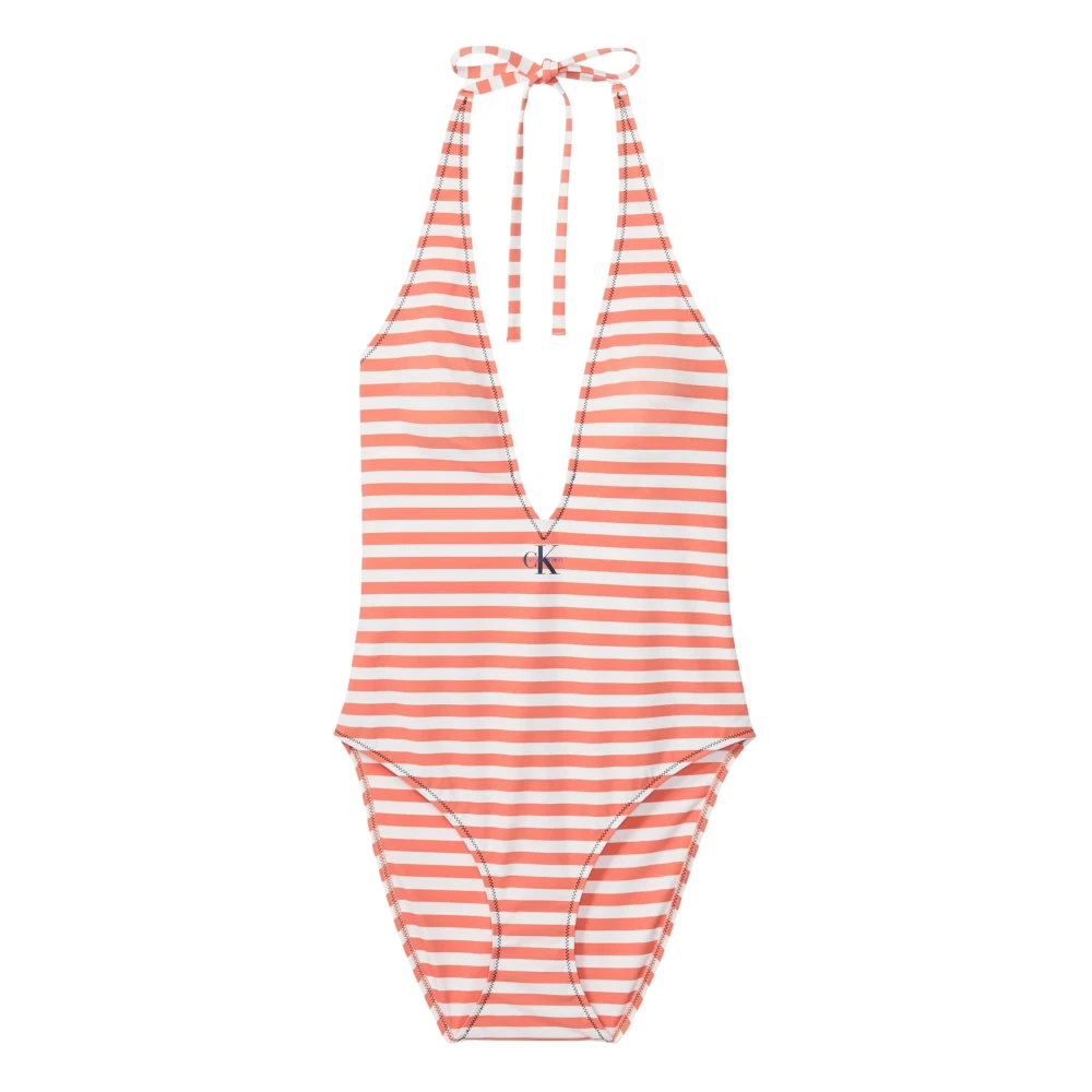 Calvin Klein Jeans , Damen, Bademode, Orange, L 