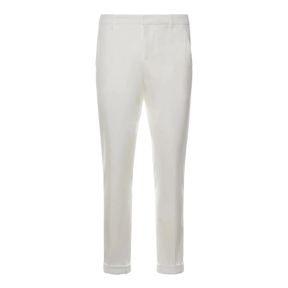 Dondup Uomo Bianco Pantaloni, W34, New,