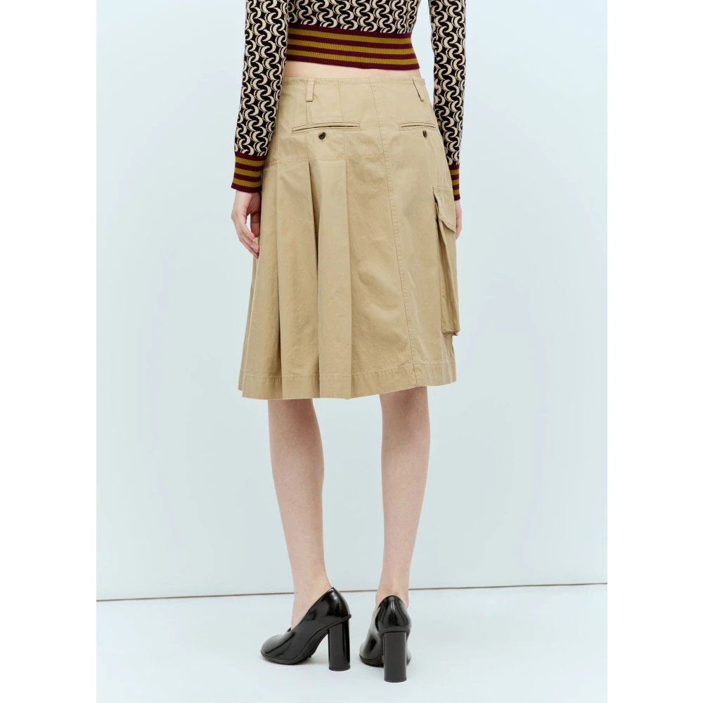 Dries Van Noten Skirts Beige Dames