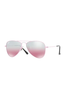 Junior Aviator Spegelglasögon Rosa