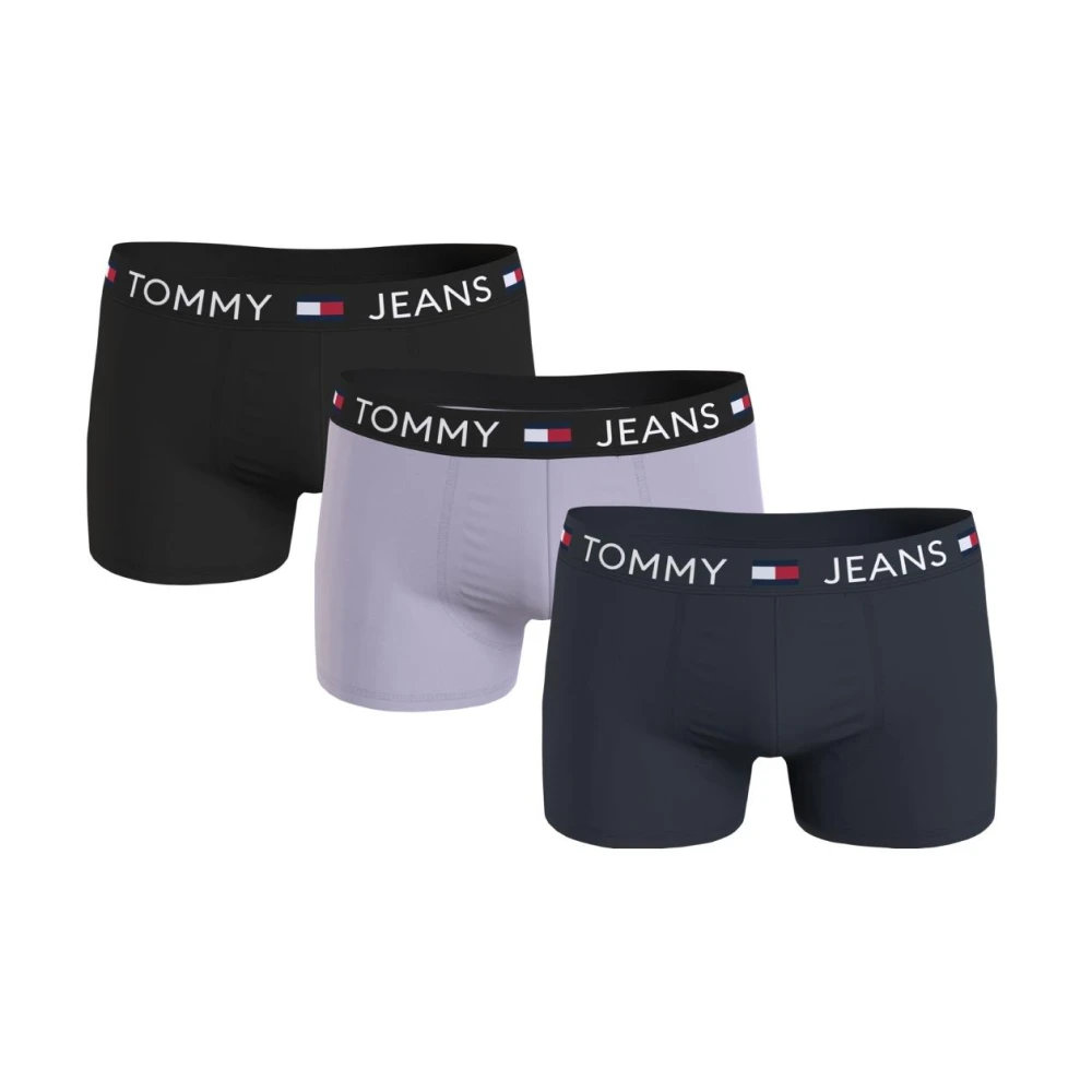 Tommy Hilfiger Men's Multicolor Underpants, S, 3-Pack Trunk Boxers