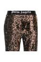 logo-tape-sequins-flare-trousers