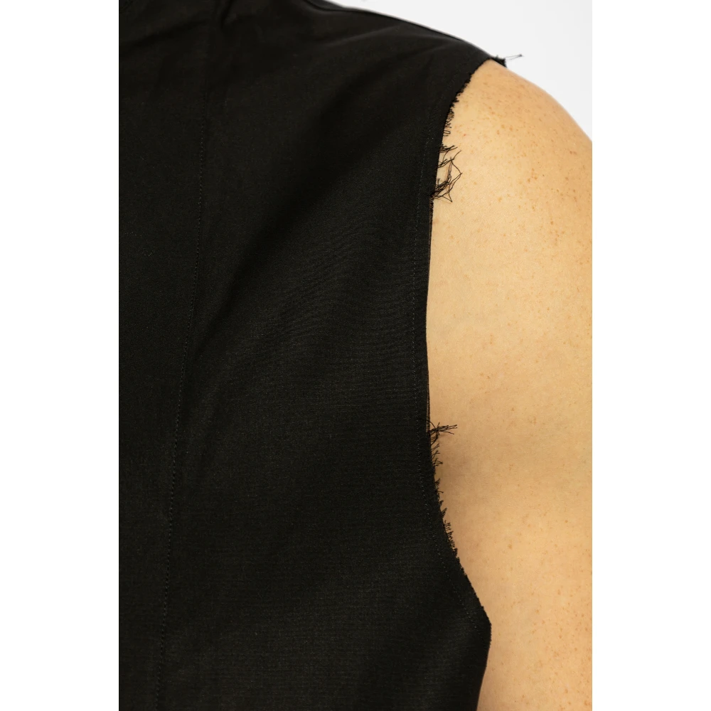 Dsquared2 Mouwloos shirt Black Heren
