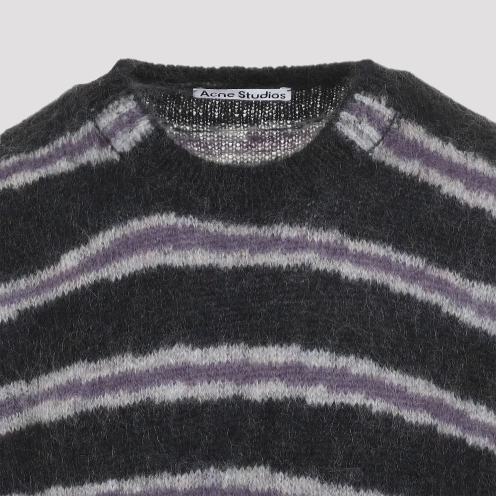 Acne Studios Grijze Sweater voor Mannen Aw24 Gray Heren