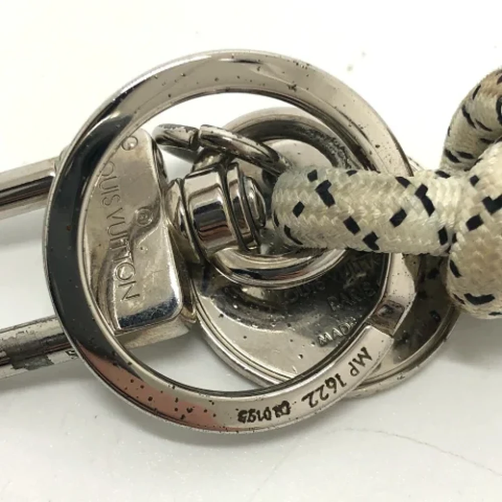 Louis Vuitton Vintage Pre-owned Fabric key-holders White Dames