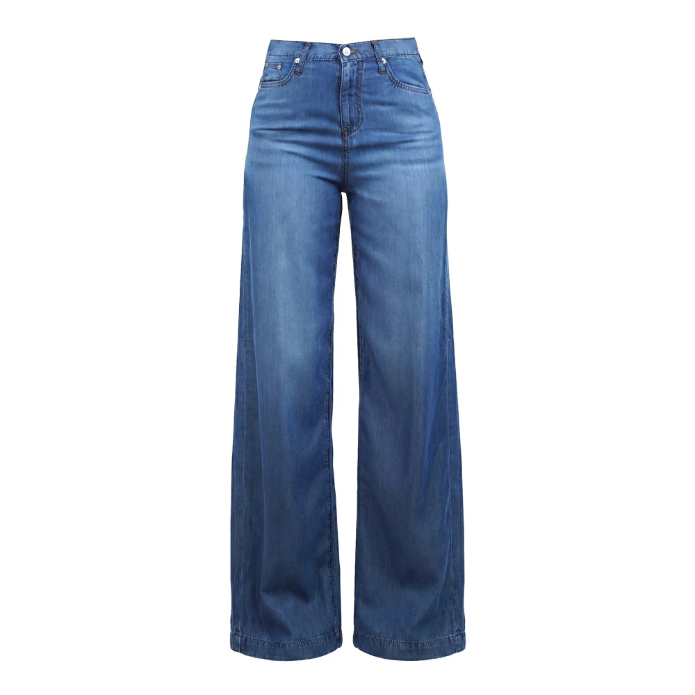 Roy Roger's Women's Blue Jeans Marta - Wide Jeans - W26 - Jeans