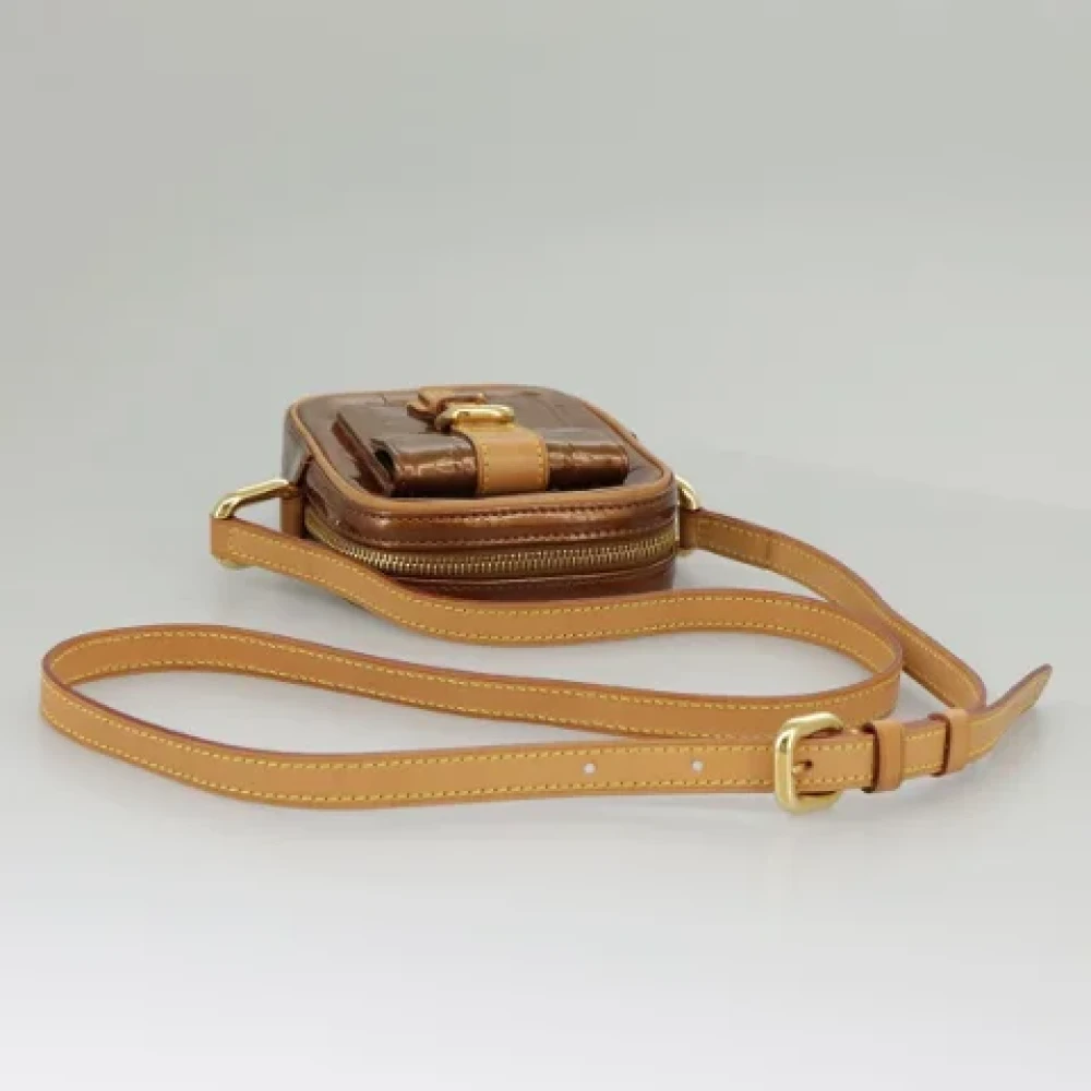 Louis Vuitton Vintage Pre-owned Leather shoulder-bags Brown Dames