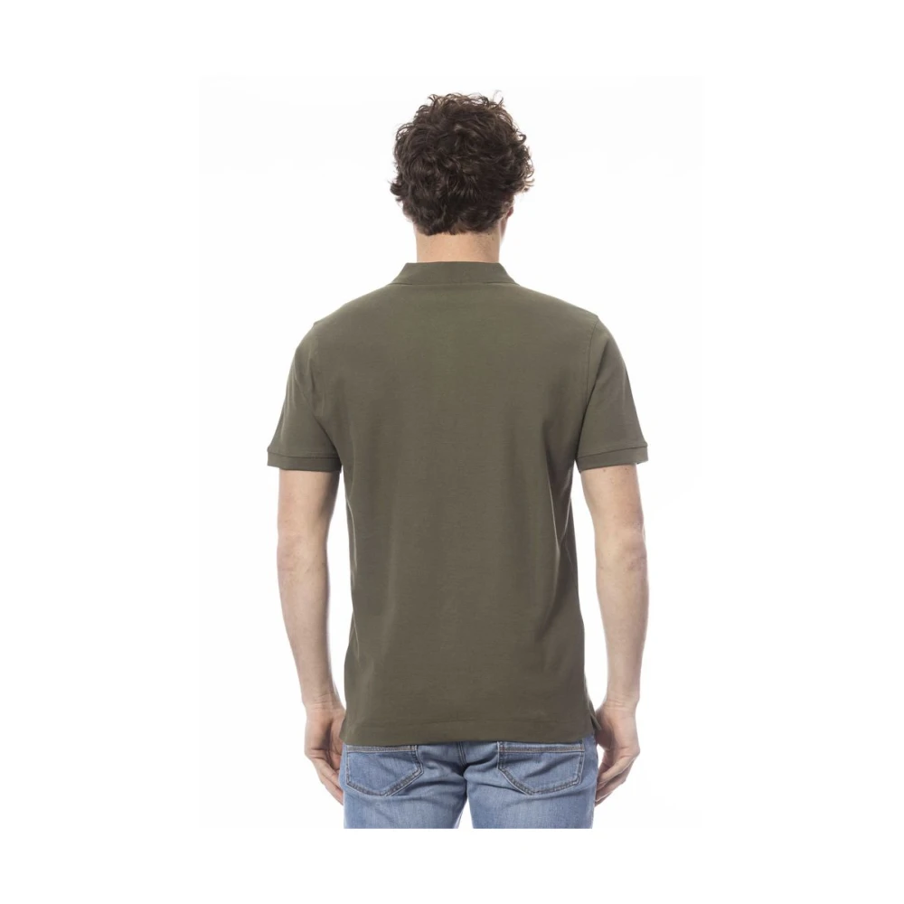 Invicta Groen Katoenen Poloshirt Green Heren