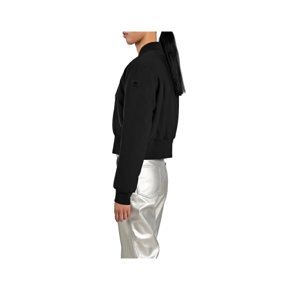 Canadian Classics Zwarte Winterjas Elegant Veelzijdig Black Dames