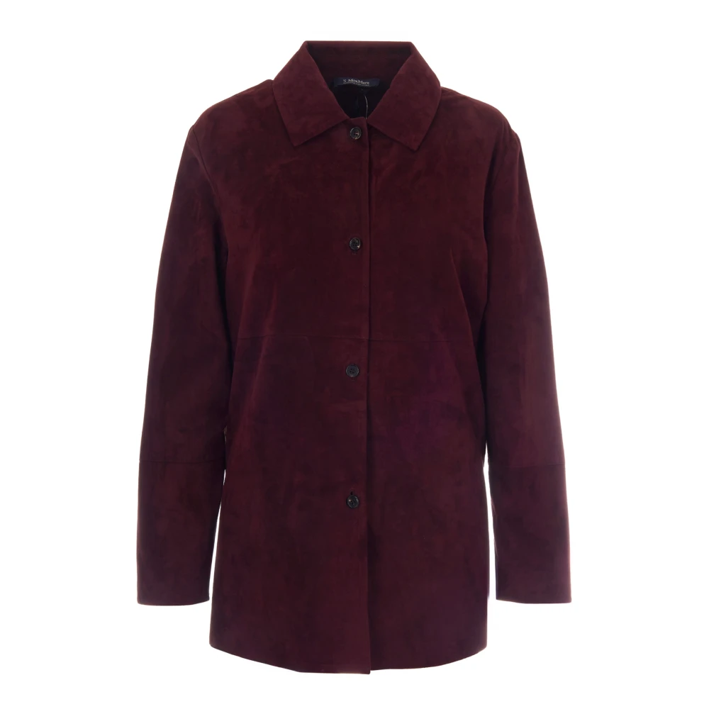 Max Mara - Gocce Lederhemd - Jackets - Damen - Braun - S - Bild 5