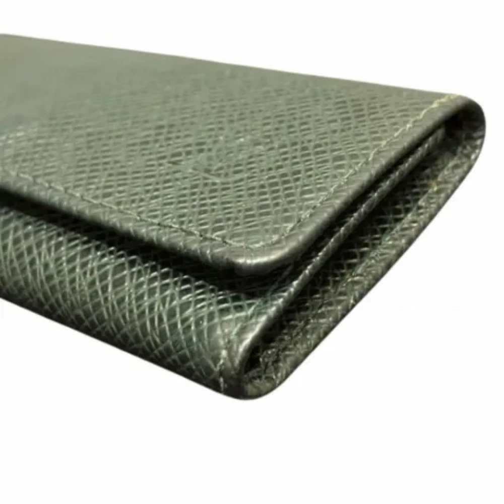 Louis Vuitton Vintage Pre-owned Leather key-holders Green Dames