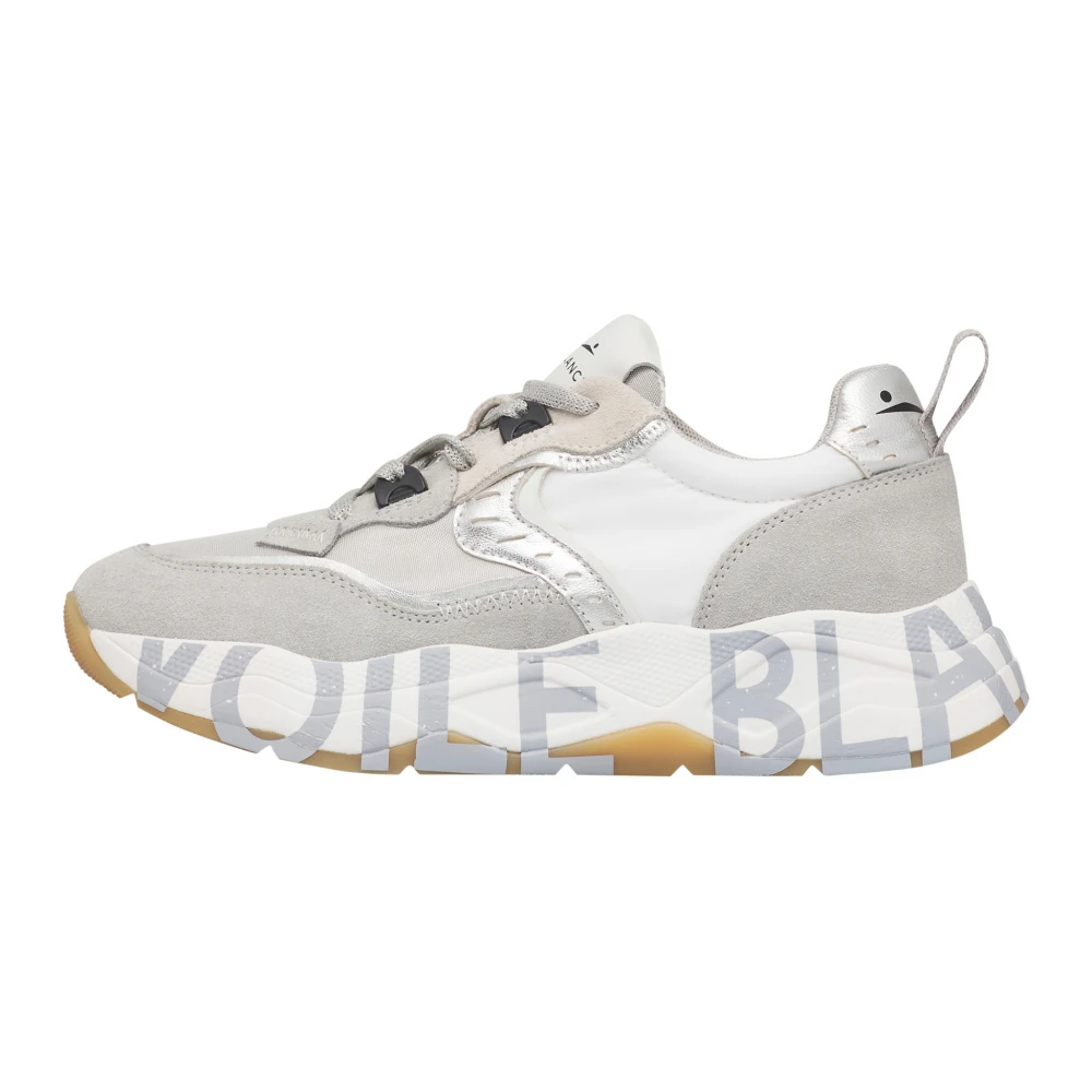 Voile Blanche Women's Gray Sneakers, 3 Uk, Club 105 Trainers