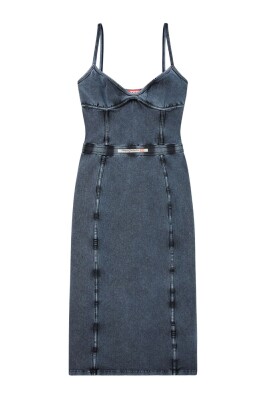 charcoal-grey-denim-v-neck-dress
