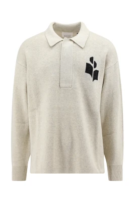 Broderad logotyp tröja