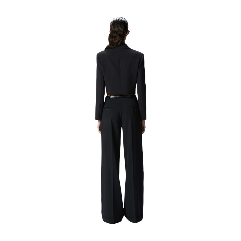 pinko Stijlvolle Jas voor Vrouwen Black Dames