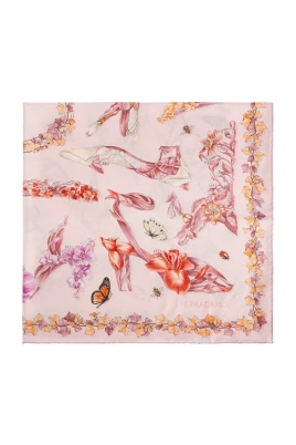 Eden Shoes Print Silk Scarf
